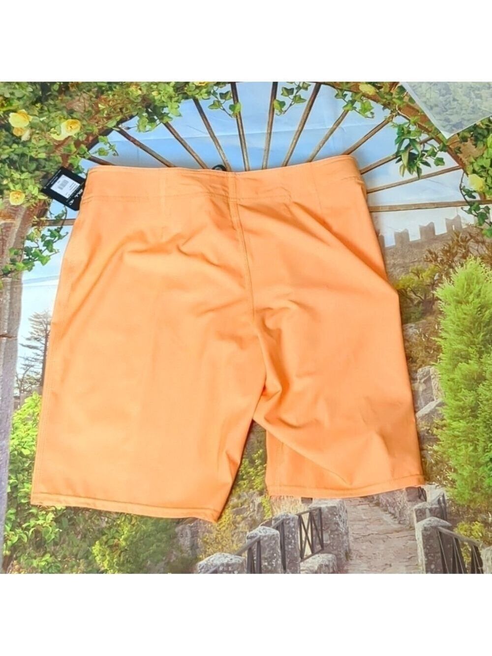 O'neill orange cargo board shorts size 32